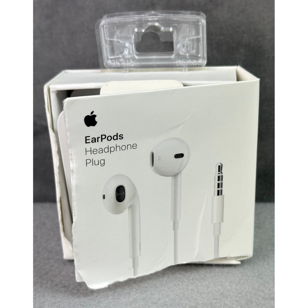 Apple Earpods with 3.5mm Headphone PLUG #MNHF2AM/A